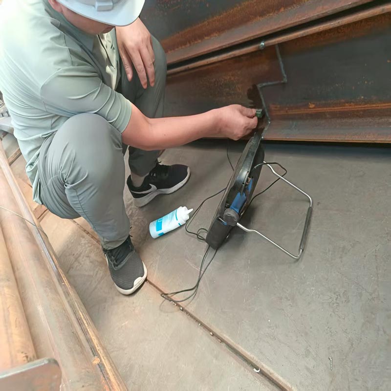 Struktur keluli liweiyuan berjaya menyelesaikan ujian ultrasonik gudang struktur keluli yang dieksport ke Thailand