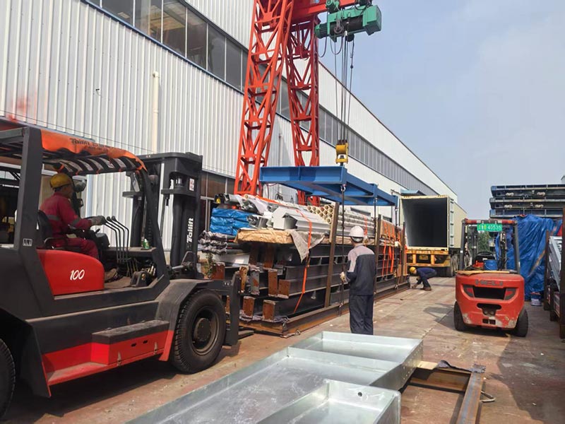 Guyana Steel Structures Dihantar dengan jayanya, memudahkan perjalanan pembinaan luar negara baru