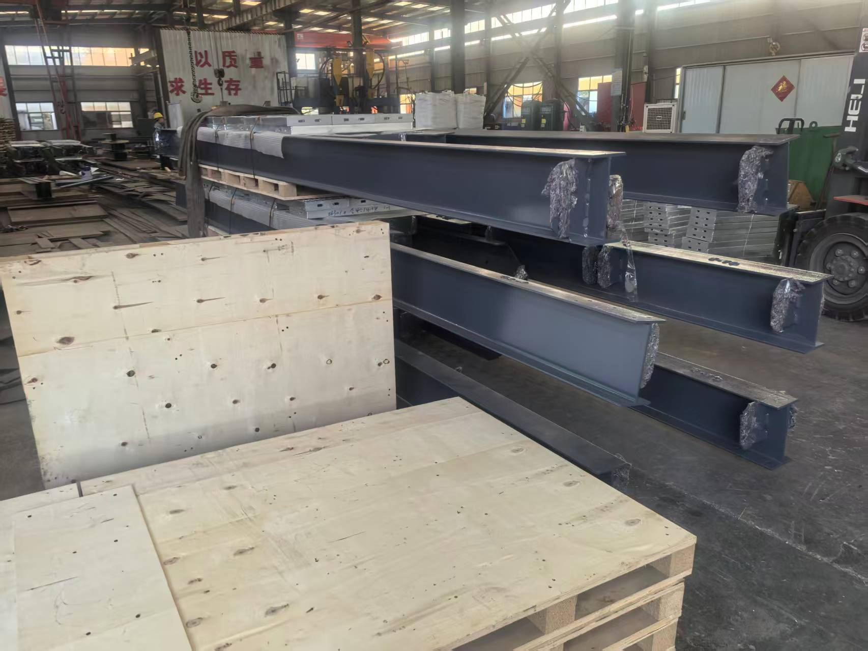 Struktur keluli liweiyuan melengkapkan eksport gudang struktur keluli ke Norway, tidak lama lagi akan dihantar