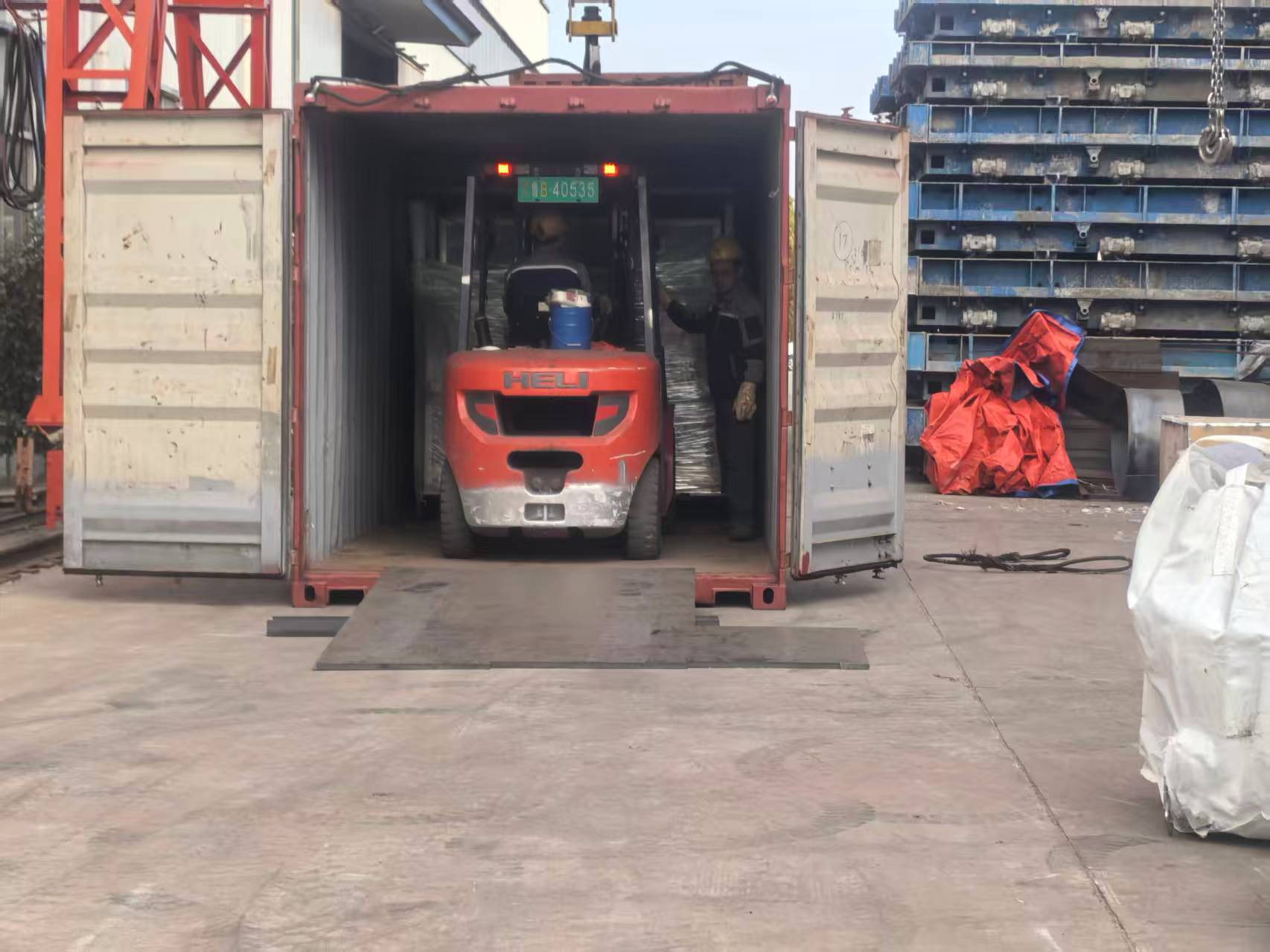 Berita Struktur Keluli Liweiyuan Eksport Struktur Keluli Menyokong Produk ke Chile