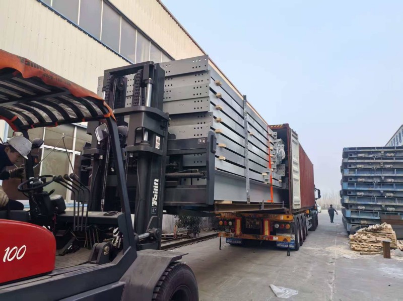 Penghantaran Gudang Struktur Keluli di Uruguay