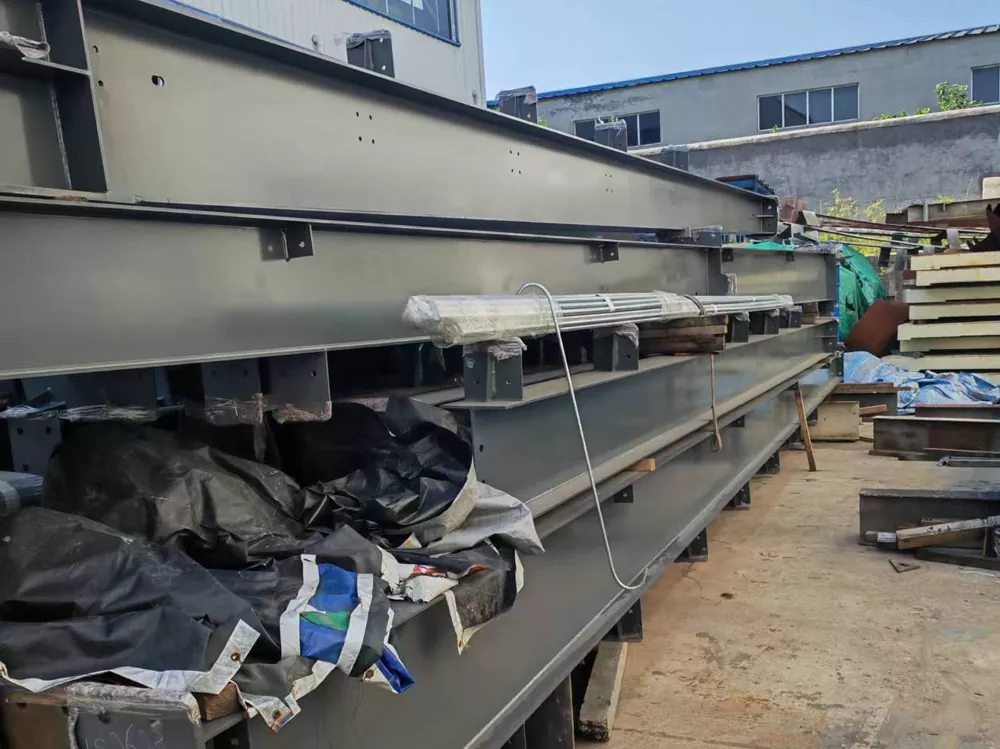 South America logistics steel warehouse finished project